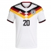 Tyskland Serge Gnabry #20 Hemmatröja VM 2026 Kortärmad